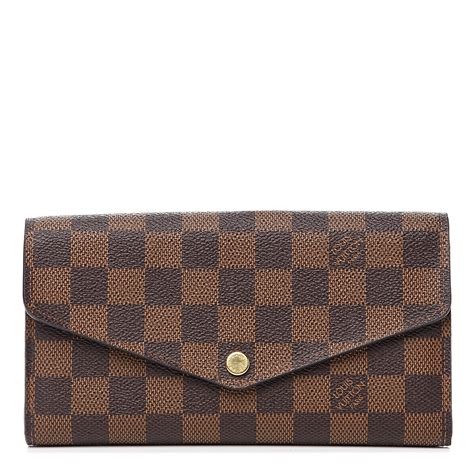 porte feuille louis vuitton damier|Sarah Wallet Damier Ebene .